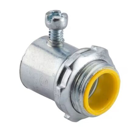 1/2" EMT Set Screw Connector, Insulated