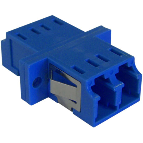 Fiber Optic Adapter, Single Mode, LC Duplex Adapter