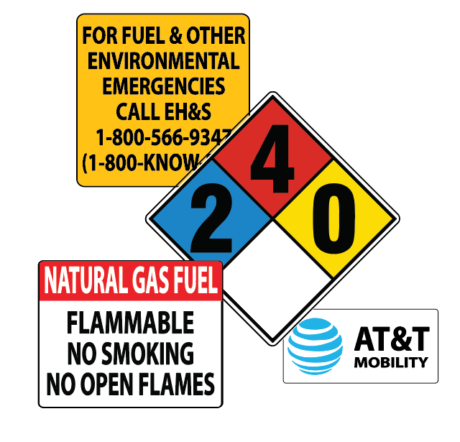 AT&T ALUMINUM ONLY Natural Gas Generator Combo Pack