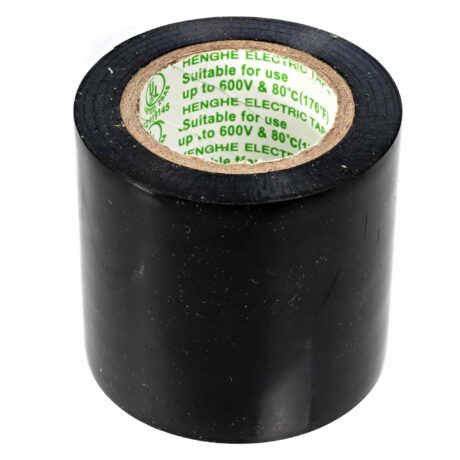 2" Black Electrical Tape - Image 2
