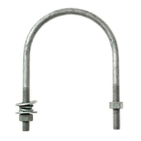 3/8" x 3-5/8" Galvanized U-Bolt Assembly