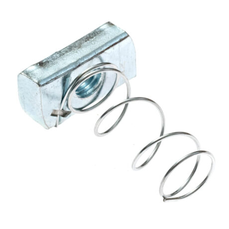 3/8-16 Strut Channel Spring Nut, Long Spring - Image 1