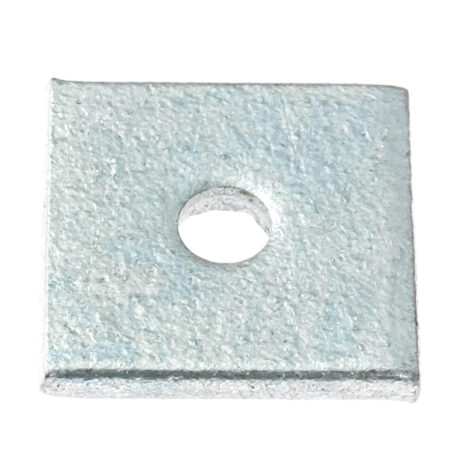 3/8" Galvanized Square Washer - Image 3