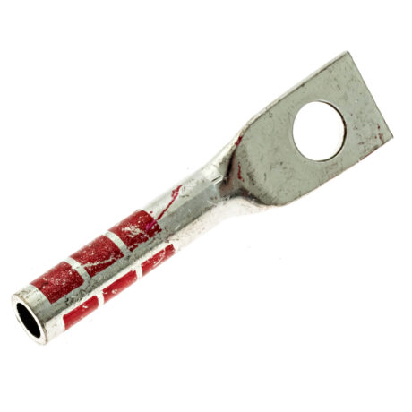 (1) Hole 1/4" Hole W/Inspection Window #8 Stranded Copper Compression Lug - Image 3