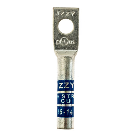 (1) 1/4" Hole W/Inspection Window #6 Stranded Copper Compression Lug