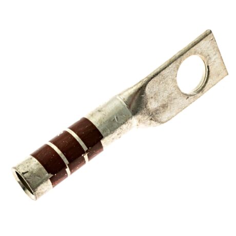 (1) 3/8" Hole #2 Stranded Copper Compression Lug - Image 3