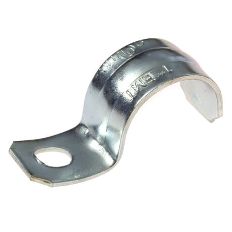 1 in EMT 1-Hole Pipe Strap - Image 2