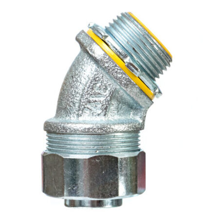 1/2" 45 Degree Liquid-Tight Connector
