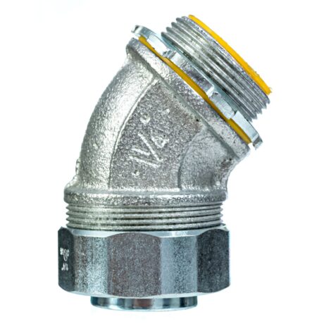 1-1/4" 45 Degree Liquid-Tight Connector