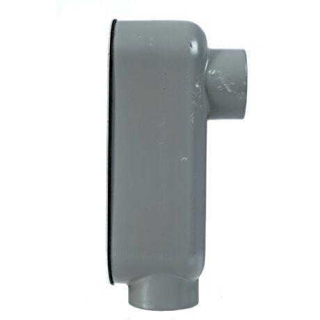 1-1/4" Die Cast Aluminum Type LB Conduit Outlet Body - Image 2