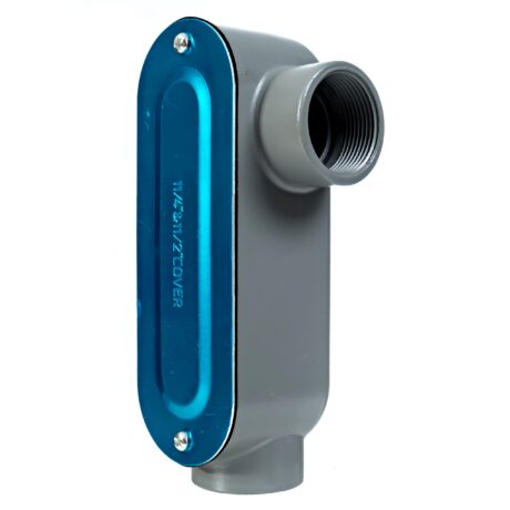 1-1/2" Die Cast Aluminum Type LL Conduit Outlet Body - Image 2