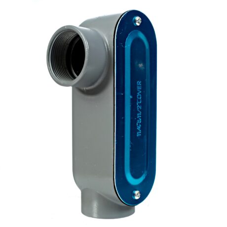 2" Die Cast Aluminum Type LR Conduit Outlet Body - Image 2