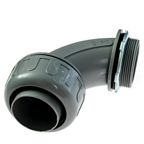 2 in. Liquid tight NM 90 Degree PVC Conduit Fitting Connector - Image 3