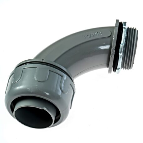 1-1/4 in. Liquid tight NM 90 Degree PVC Conduit Fitting Connector - Image 3