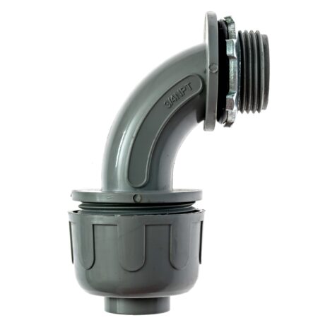 3/4 in. Liquid tight NM 90 Degree PVC Conduit Fitting Connector