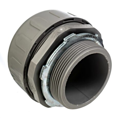 2 in. Liquid tight NM Straight PVC Conduit Fitting Connector - Image 3