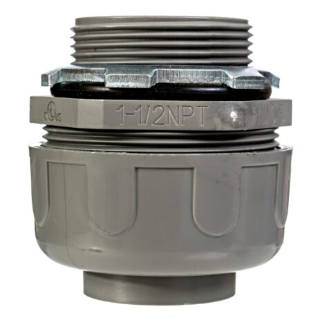 1-1/2 in. Liquid tight NM Straight PVC Conduit Fitting Connector