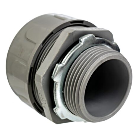 1-1/4 in. Liquid tight NM Straight PVC Conduit Fitting Connector - Image 3