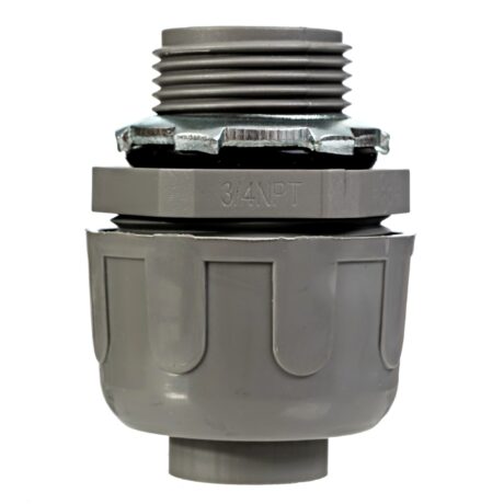 3/4 in. Liquid tight NM Straight PVC Conduit Fitting Connector