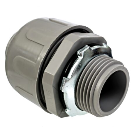 3/4 in. Liquid tight NM Straight PVC Conduit Fitting Connector - Image 2