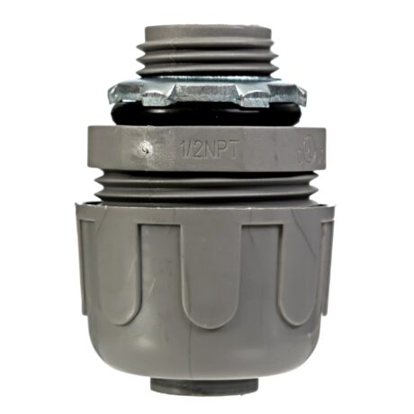 1/2 in. Liquid tight NM Straight PVC Conduit Fitting Connector