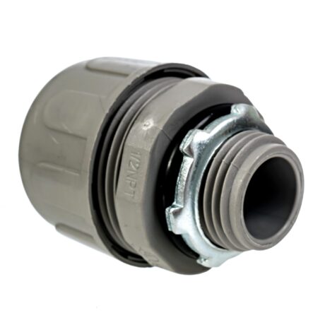 1/2 in. Liquid tight NM Straight PVC Conduit Fitting Connector - Image 3
