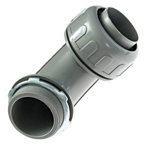 2 in. Liquid tight NM 90 Degree PVC Conduit Fitting Connector - Image 2