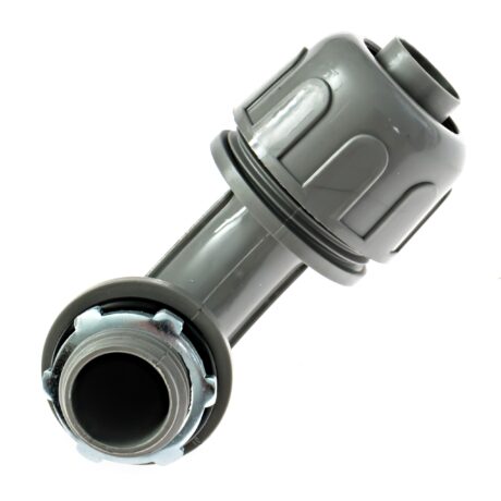1/2 in. Liquid tight NM 90 Degree PVC Conduit Fitting Connector - Image 2