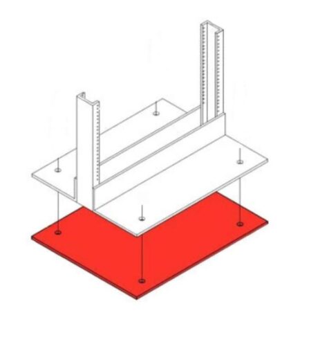 23" Rack Isolation Pad Kit - Image 2