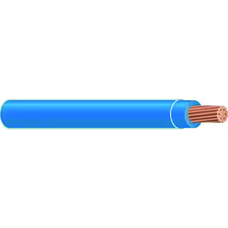 #12 AWG Blue Stranded THHN Wire