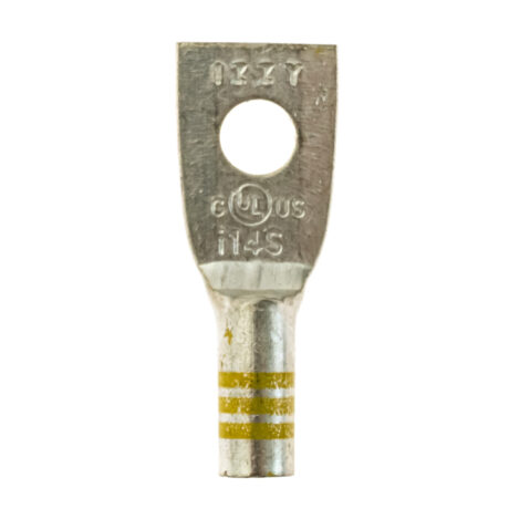 (1) #10 Hole (Short Barrel) W/Inspection Window #10-#14 Stranded Copper Compression Lug