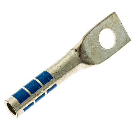 (1) 5/16" Hole #6 Stranded Copper Compression Lug - Image 3