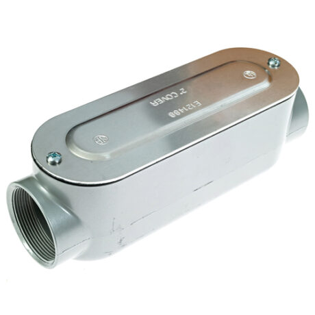 3" Die Cast Aluminum Type C Conduit Body - Image 2