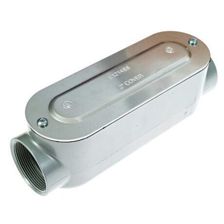 3" Die Cast Aluminum Type C Conduit Body - Image 3