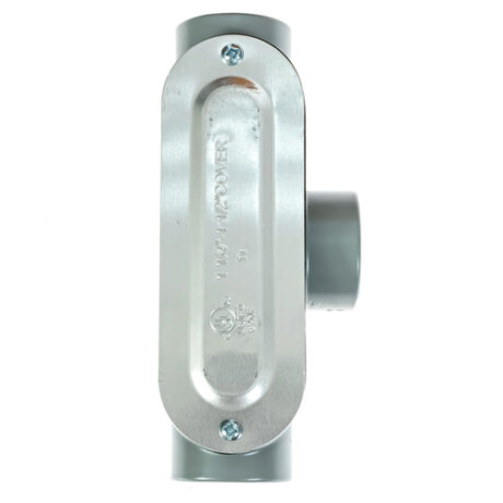 1-1/2" Aluminum T Conduit Body