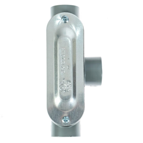 3/4" Aluminum T Conduit Body