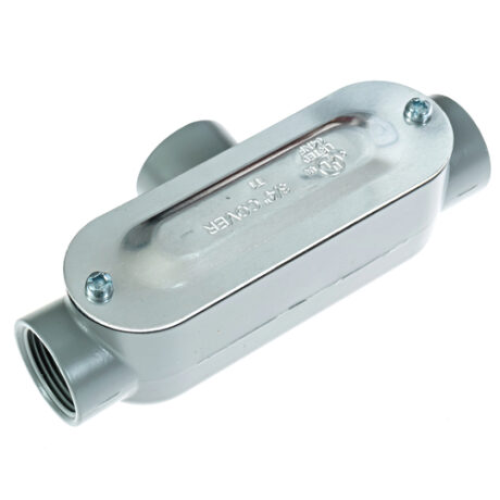 3/4" Aluminum T Conduit Body - Image 3