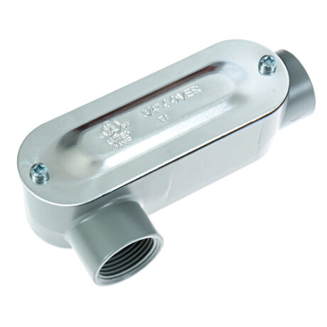 3/4" Aluminum LR Conduit Body - Image 2
