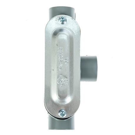 1/2" Aluminum T Conduit Body