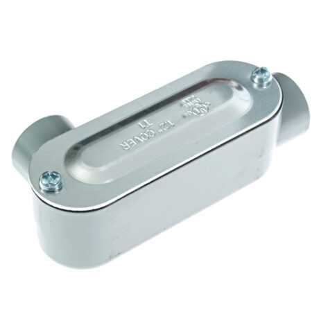 1/2" Aluminum LL Conduit Body - Image 3