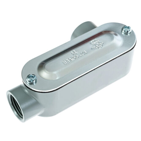 1/2" Aluminum LR Conduit Body - Image 3