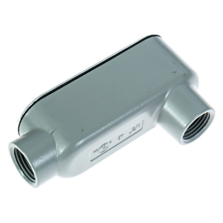1/2" Aluminum LB Conduit Body - Image 2