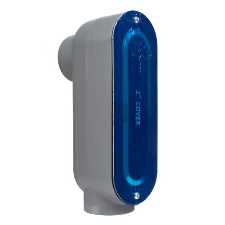 2" Die Cast Aluminum Type LB Conduit Outlet Body - Image 3