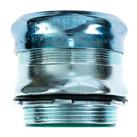 3" EMT Insulated Raintight Compression Connector