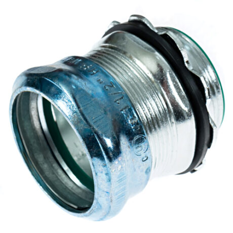1-1/2" EMT Insulated Raintight Compression Connector - Image 3