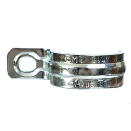 1-1/4 in EMT 1-Hole Pipe Strap
