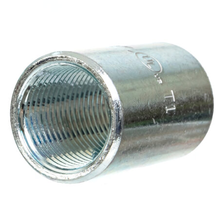 1/2" Galvanized Steel Rigid Conduit Coupling - Image 2