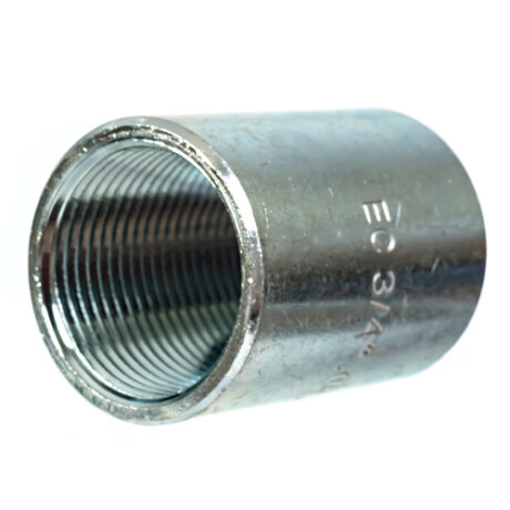 3/4" Galvanized Steel Rigid Conduit Coupling - Image 2