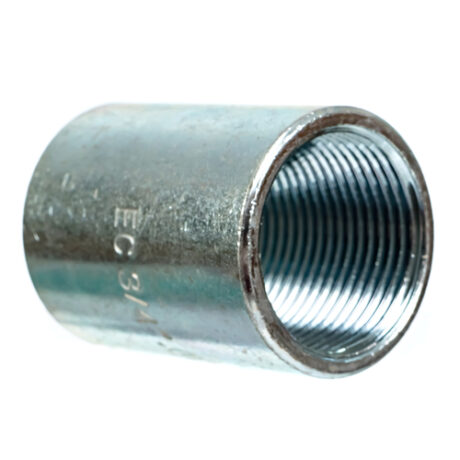 3/4" Galvanized Steel Rigid Conduit Coupling - Image 3
