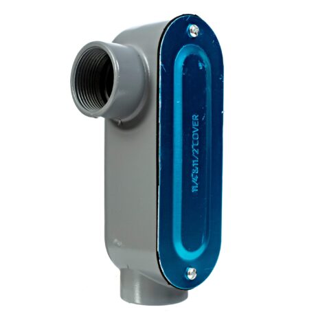 1-1/4" Aluminum LR Conduit Body - Image 3